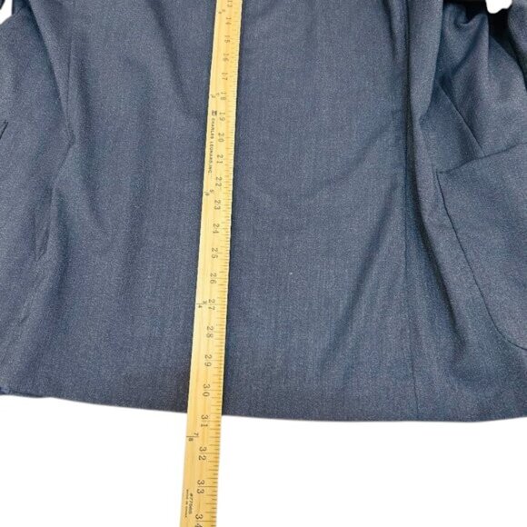 Tombolini Concept 2 Piece Suit Mens Size 50 Gray Wool Single Breasted 3 Button - Picture 9 of 16